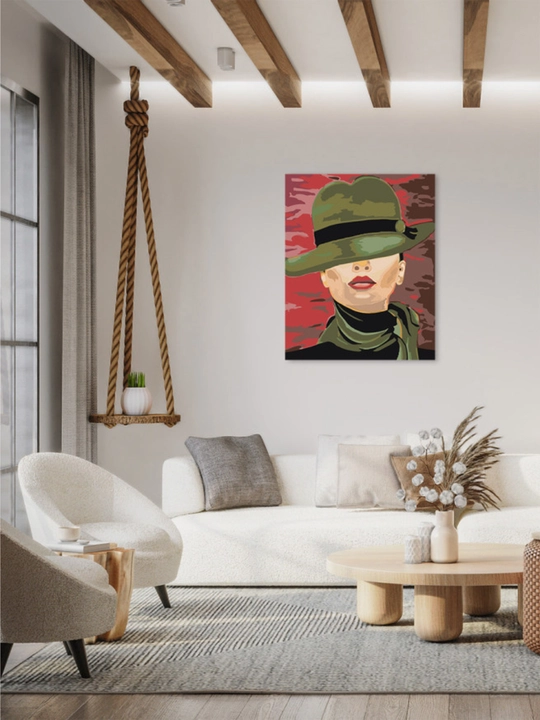 Raqamlar bo'yicha rasm chizish ARTERY "Ayollar " holstda, 40 * 50 sm