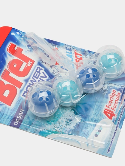 Xojatxona bloki unitaz uchun Bref Power Aktiv Ocean, 50 g