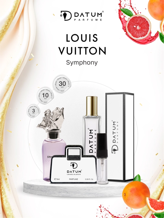 Духи унисекс Datum Parfume Symphony с нотами грейпфрута, бергамота и имбиря - 