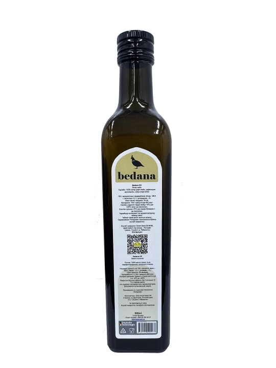 Sovuq siqilgan zigir moyi 500 ml