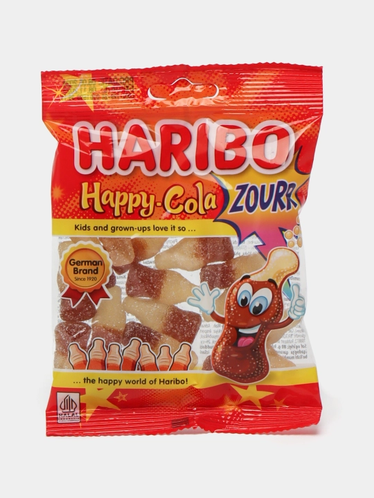 Marmelad chaynash Haribo, Happy cola, 80 g