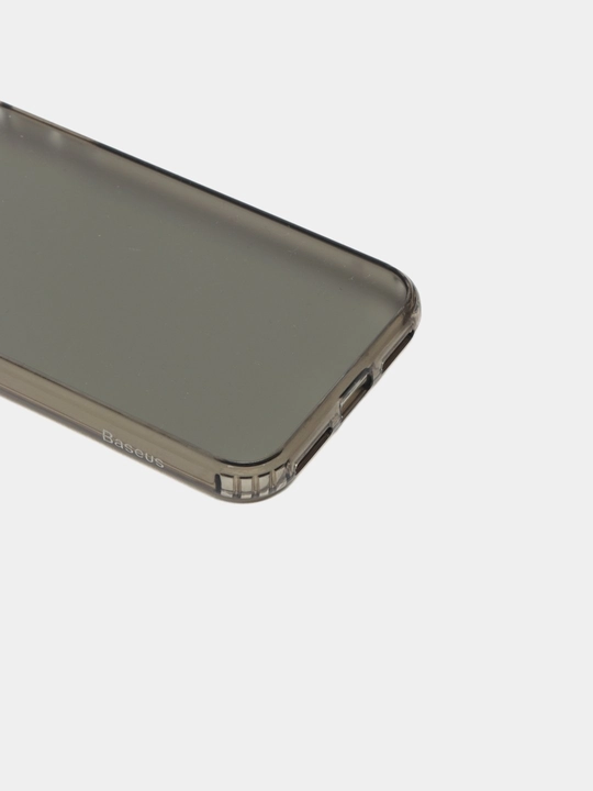 Чехол для Samsung S21 Ultra, черно-прозрачный, защитный, стильный дизайн