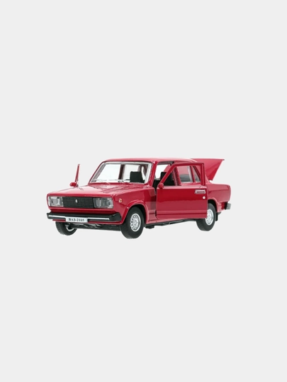 Масштабная модель Жигули Лада Ваз 2105 "Пятерка" металлическая — ЖТ-JTJIGA-БОРДОВ