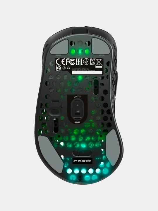 Xtrfy M4 Wireless simsiz o‘yin sichqonchasi, 19000 DPI, 71 g, RGB yoritgichli