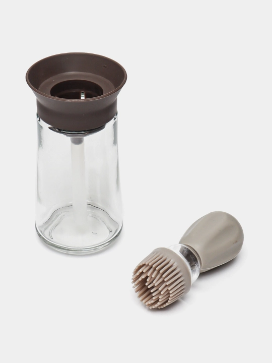 Moy uchun sig‘imli silikon cho‘tkacha, hajmi 180 ml