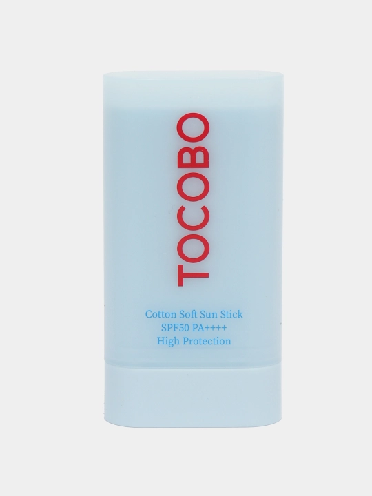 Солнцезащитный стик для лица Tocobo Cotton Soft Sun Stick SPF50 + PA++++