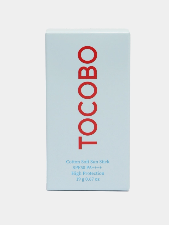 Солнцезащитный стик для лица Tocobo Cotton Soft Sun Stick SPF50 + PA++++