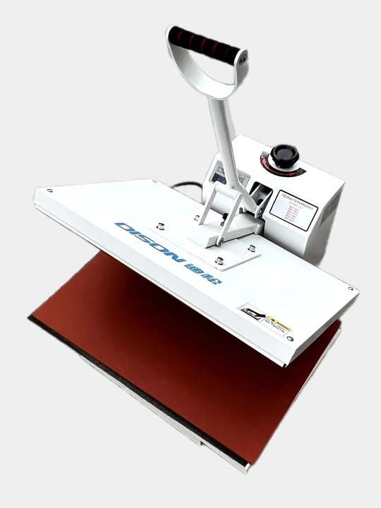 Ko'paytirish va termal bosib chiqarish uchun qo'lda issiqlik pressi Dison, 80x40 va 60x40