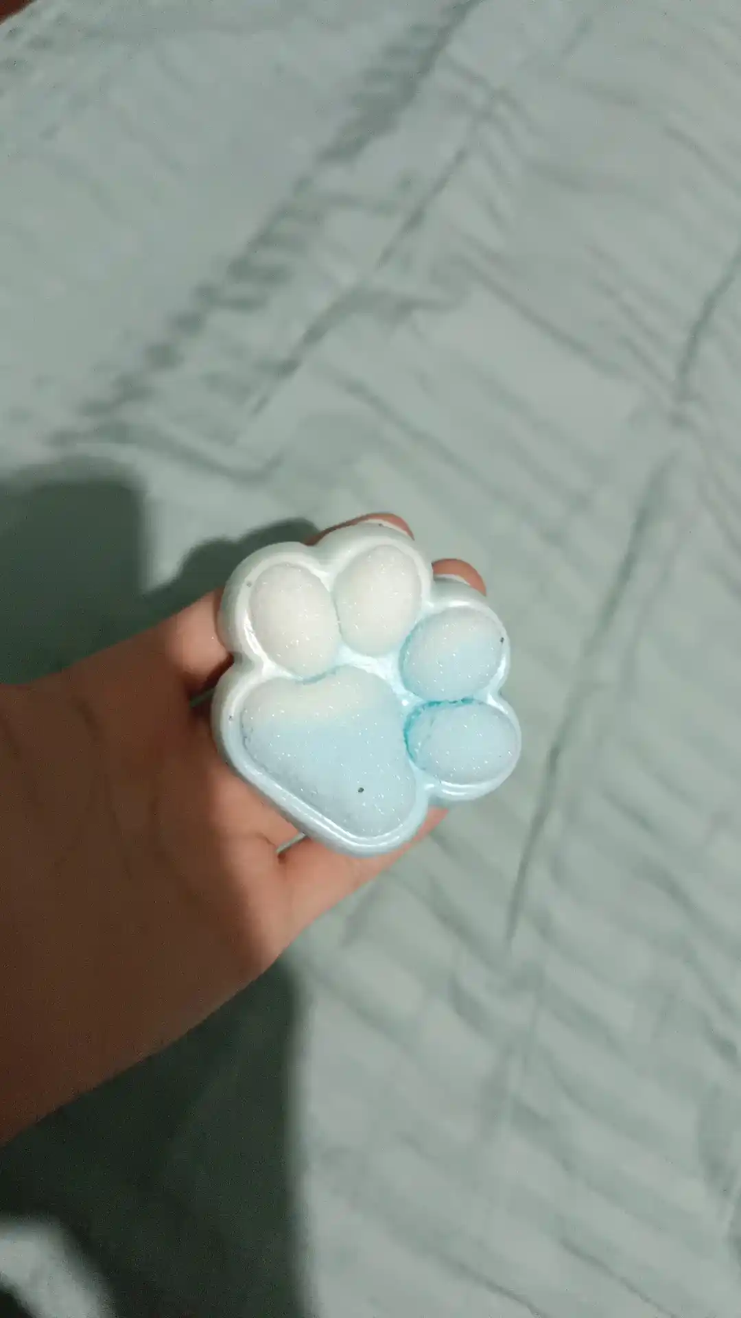 Игрушки сквиш антистресс кошачья лапка, 7 см