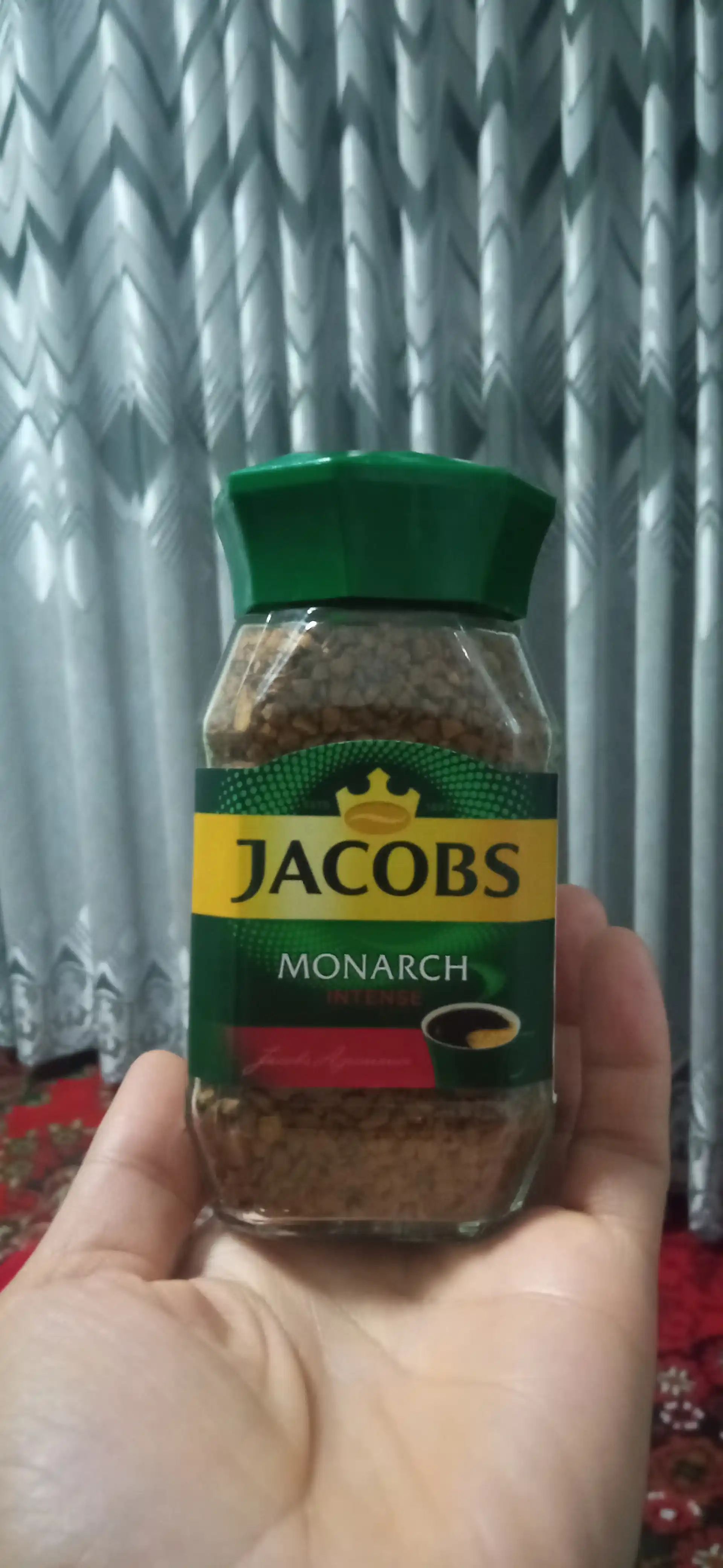 Кофе растворимый Jacobs Monarch Intense, стеклянная банка, 47.5 г