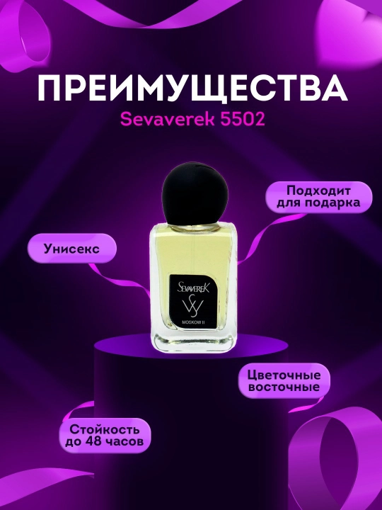 Parfyumlangan suv Molecules Escentric 02, Sevaverek, Moscow II, №5502, 50 ml