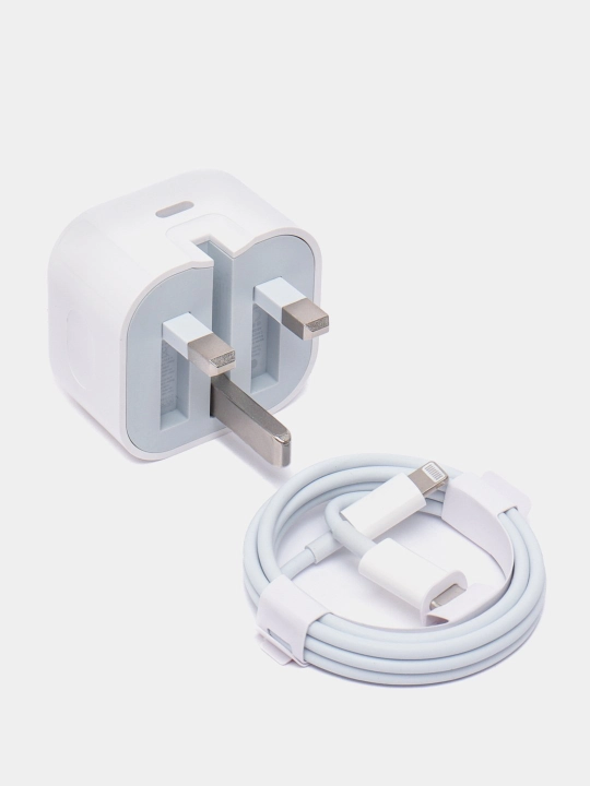 Telefon uchun zaryadlovchi iPhone, 25W, sim bilan to'plamda, USB-C adapter - 