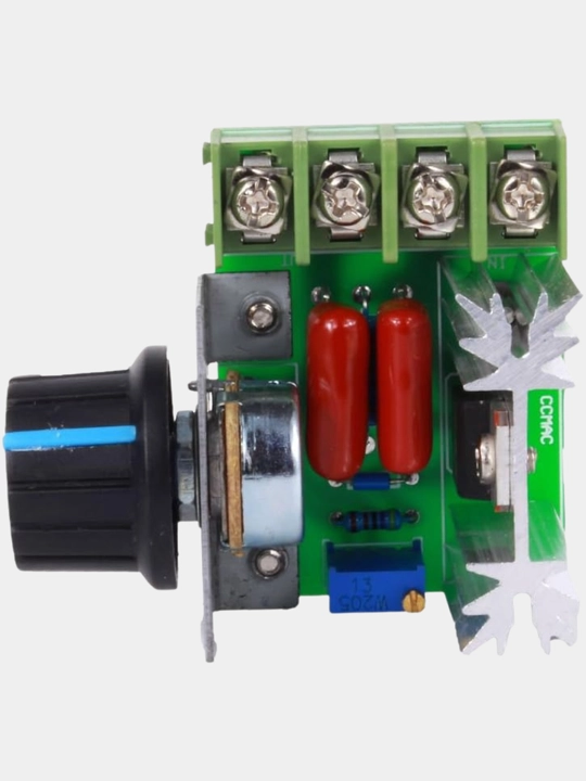 2000 W AC SCR Dvigatel tezligini nazorat qilish paneli tezlikni ozgartirish moduli 220V 25A