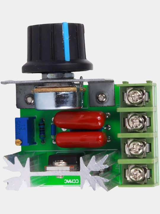 2000 W AC SCR Dvigatel tezligini nazorat qilish paneli tezlikni ozgartirish moduli 220V 25A