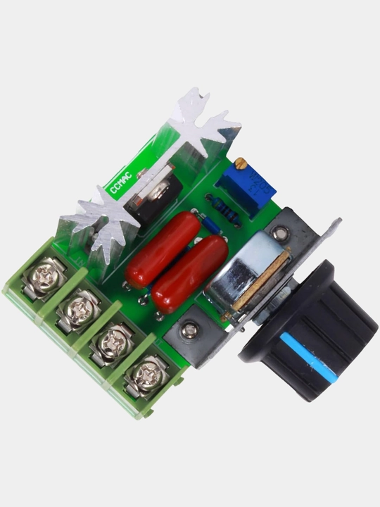 2000 W AC SCR Dvigatel tezligini nazorat qilish paneli tezlikni ozgartirish moduli 220V 25A