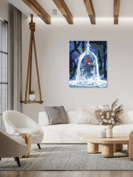 Raqamlar, bo'yicha rasm chizish ARTERY Gullar, 40*50 sm