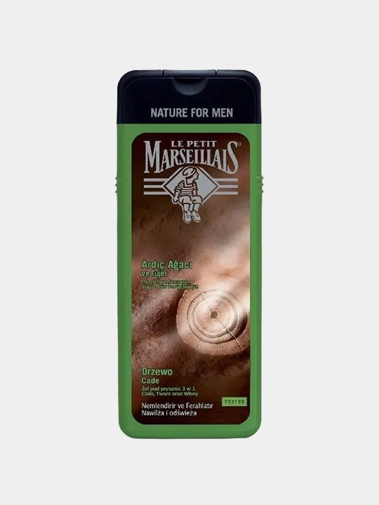 Erkaklar uchun gel-shampun Le Petit Marseillais 400 ml