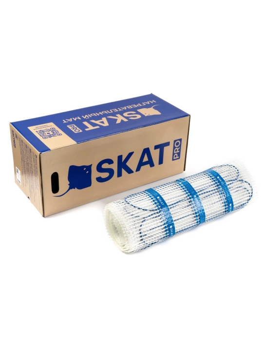 Isitish mati SKAT HT MAT PRO, elektr issiq pol tizimi, plitka ostiga isitish kabeli - 