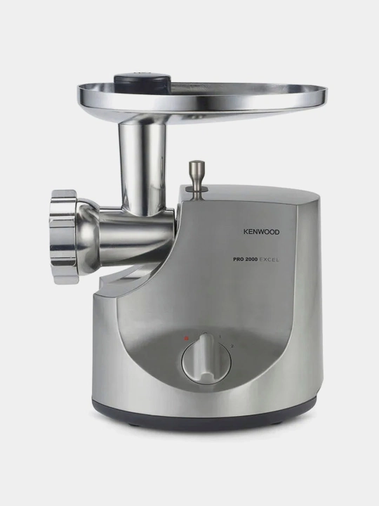 Мясорубка Kenwood MG700 Pro 2000 Excel с насадками для колбас и кеббе, 2000 Вт