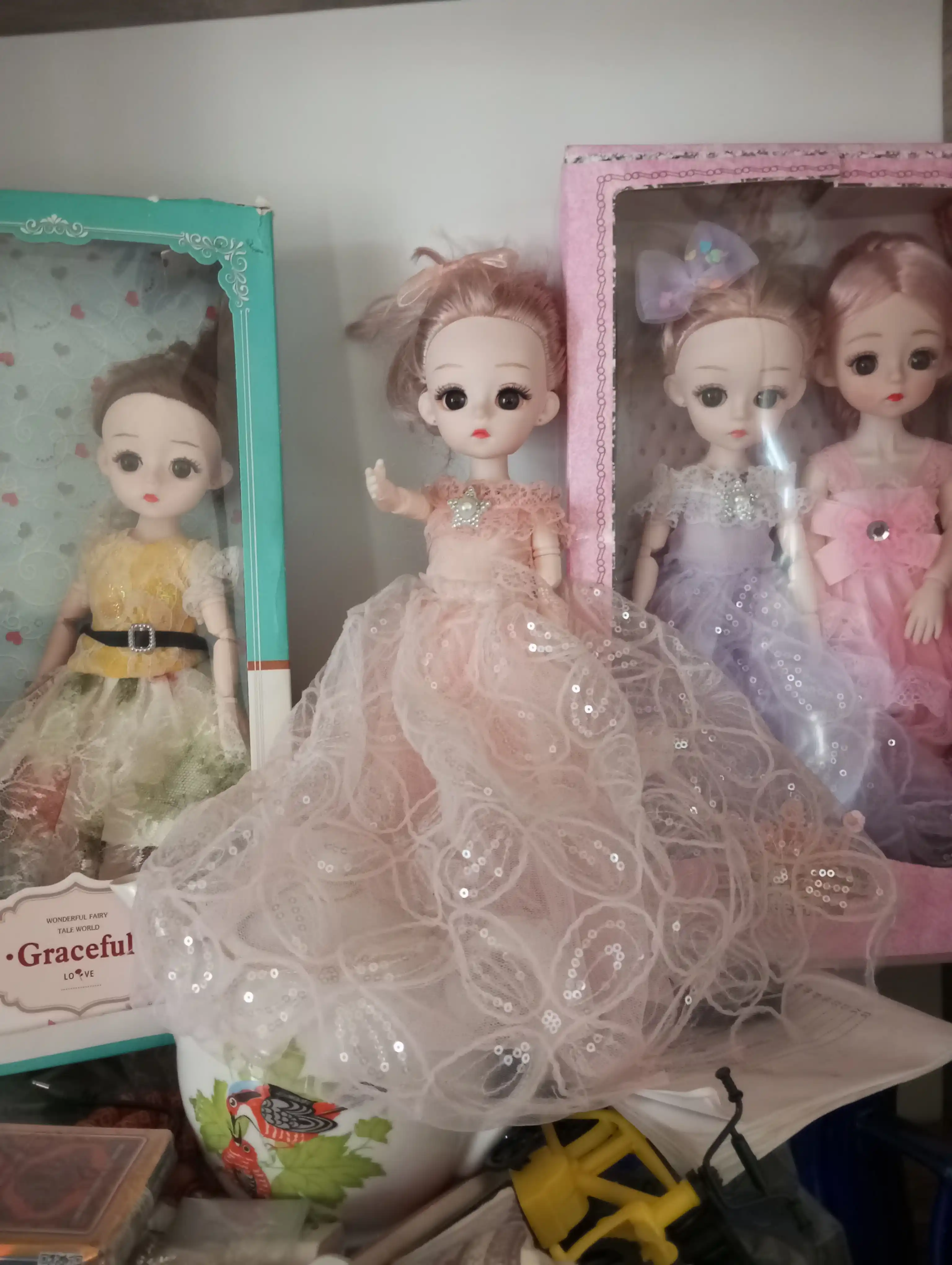 FIDGO qo‘g‘irchoqlari va aksessuarli o‘yin to‘plamlari