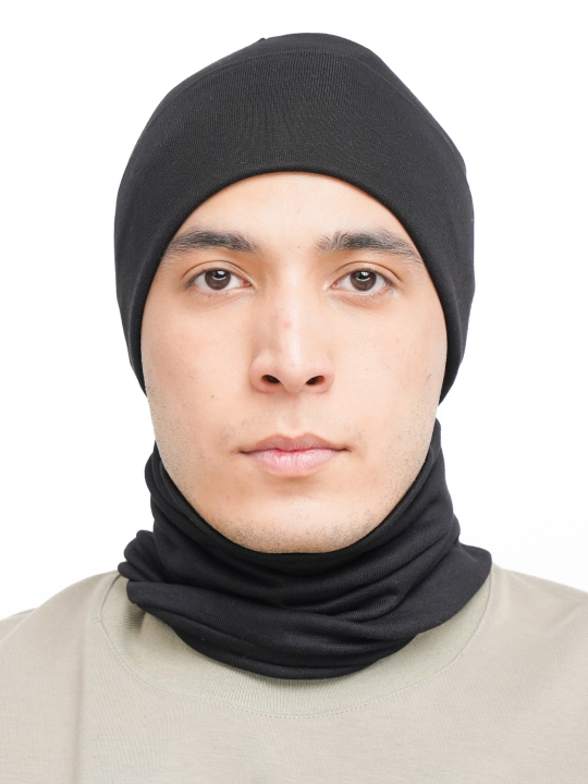 Niqob-qalpoq, universal, 2 tasi 1 da to'plam, paxta