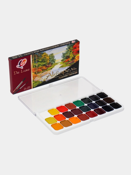“Akvarel Lux” 24 rang, cho‘tkasiz