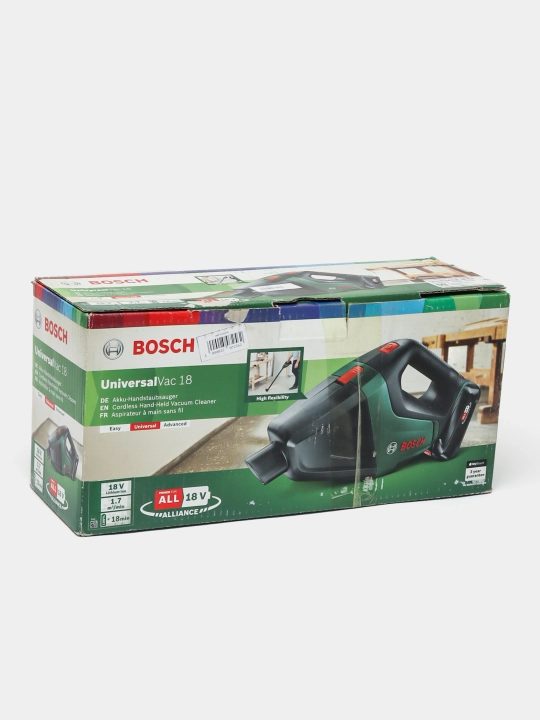 Bosch UniversalVac 18 akkumulyatorli qo‘l changyutgichi