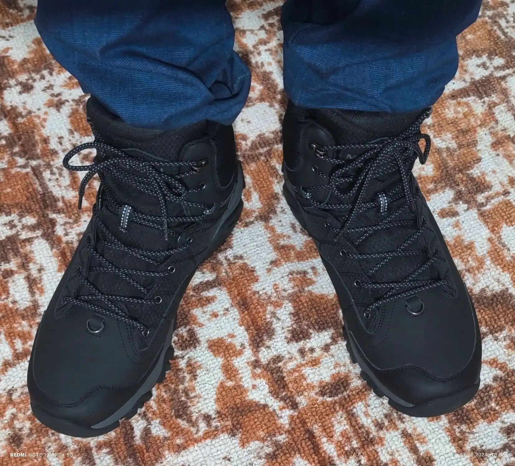 Ботинки кожаные Merrell