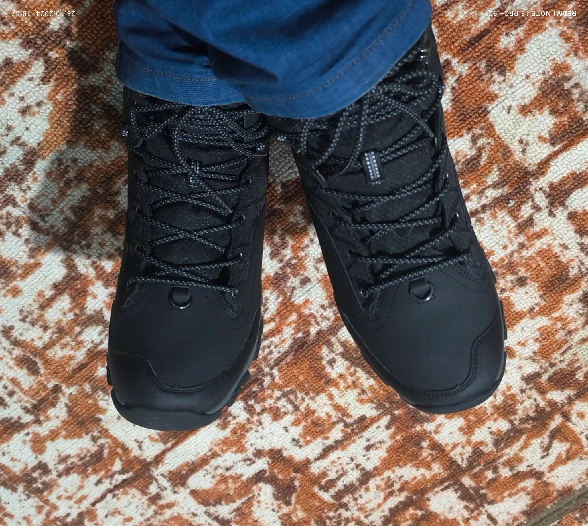 Ботинки кожаные Merrell