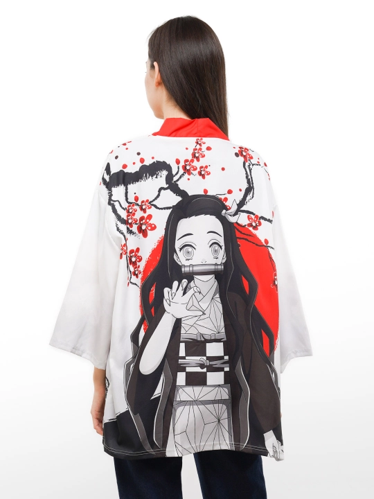 Kimono Haoriko'ylagi, uniseks, sharqona uslubda cosplay to`plam, anime Demon Slayer, KRD, - 