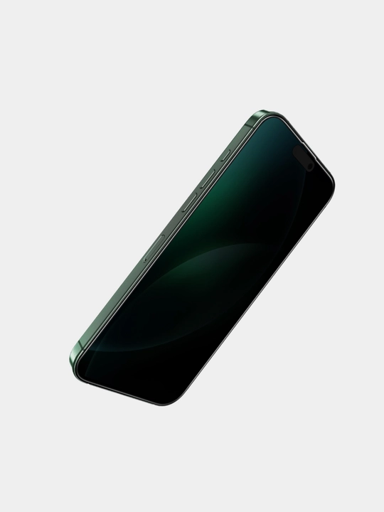 Защитное стекло Green Lion 9H Steve Privacy для iPhone 17, 16, 15, 14 Pro/Pro Max/Air