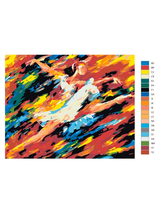 Картина, рисование по номерам ARTERY "Люди" раскраска на холсте, 40* 50 см