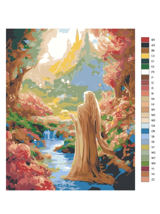 Картина, рисование по номерам ARTERY "Люди" раскраска на холсте, 40* 50 см