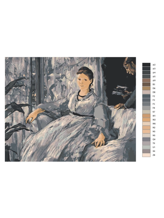 Картина, рисование по номерам ARTERY "Люди" раскраска на холсте, 40* 50 см