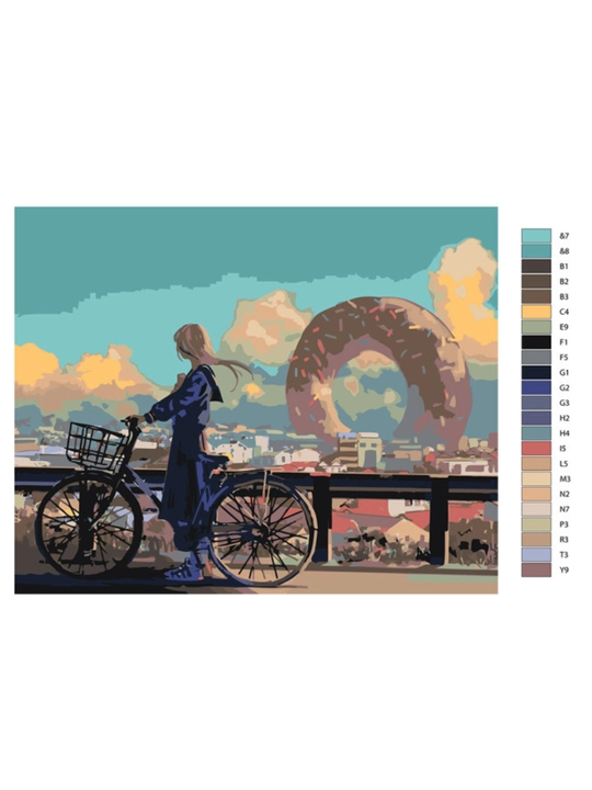 Картина, рисование по номерам ARTERY "Люди" раскраска на холсте, 40* 50 см