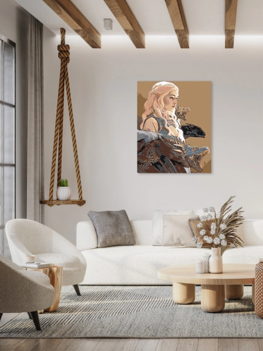 Картина, рисование по номерам ARTERY "Люди" раскраска на холсте, 40* 50 см