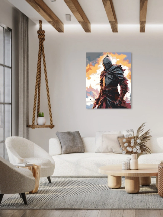 Raqamlar bo'yicha rasm chizish ARTERY "Filmlar va seriallar" holstda chizmachilik 40 * 50 sm