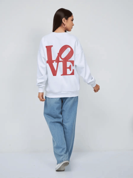 Issiq sochli oversize svitshot