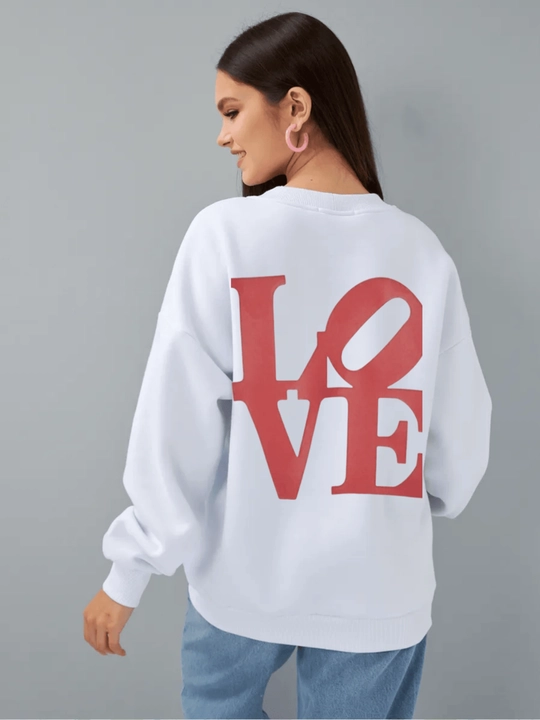 Issiq sochli oversize svitshot