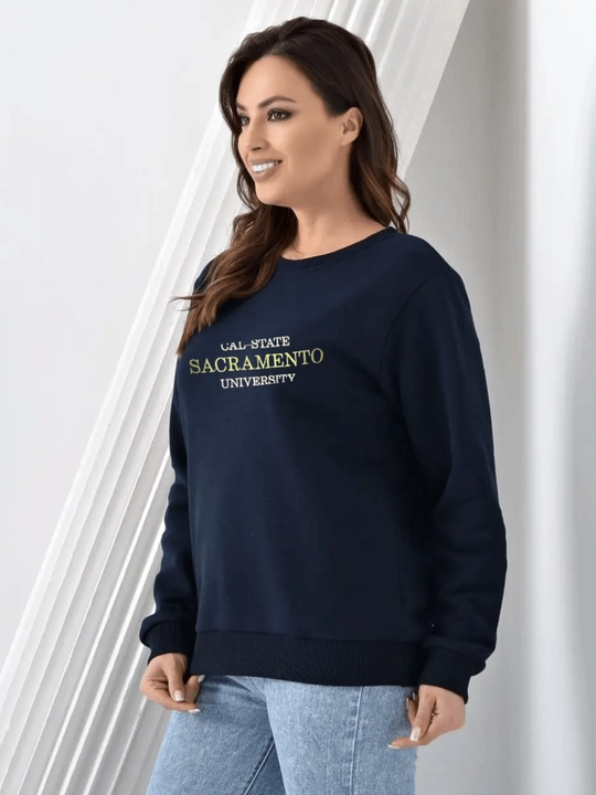 Issiq sochli oversize svitshot