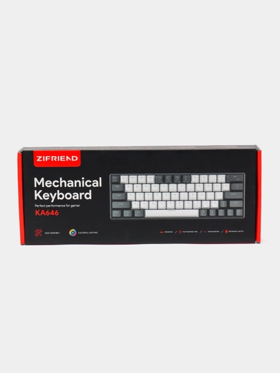 Игровая механическая клавиатура T60 — PCUZ-T60KLAV-БЕЛЫЙ