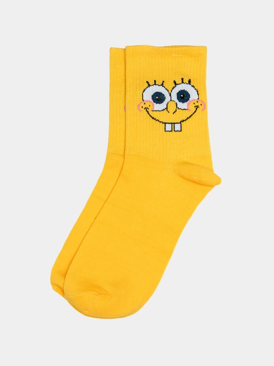 Носки длинные, спортивные, мужские и женские, "BEK MAX" с принтом, 36-42