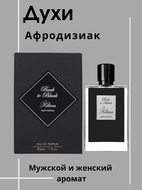 Парфюмерная вода для мужчин и женщин Back to black - 