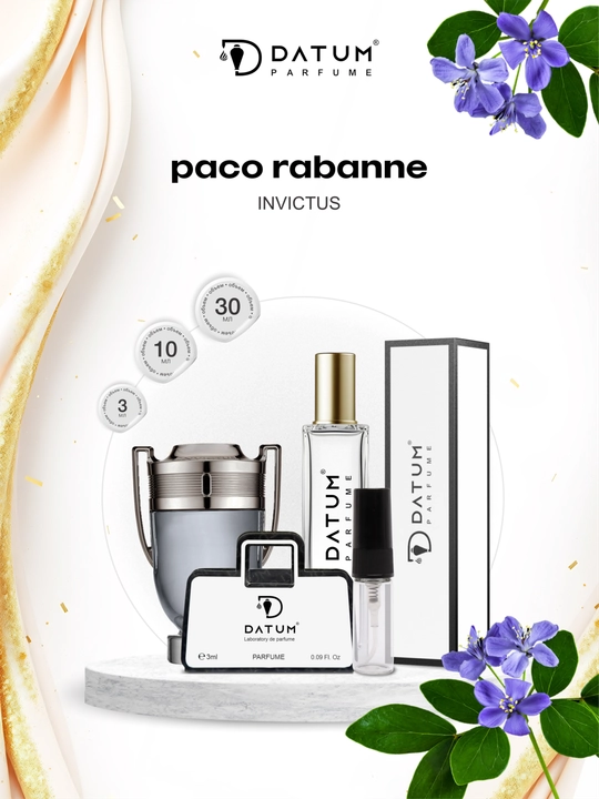 Духи мужские Datum Parfume Invictus с грейпфрутом, мандарином, амброй и пачули  - 