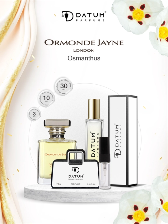 Духи унисекс Datum Parfume Osmanthus с османтусом, абрикосом, мускусом и древесными нотами - 
