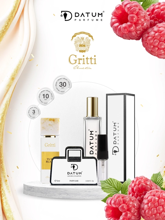 Духи женские Datum Parfume Tutu с кокосом, малиной, жасмином, ванилью и амброй - 