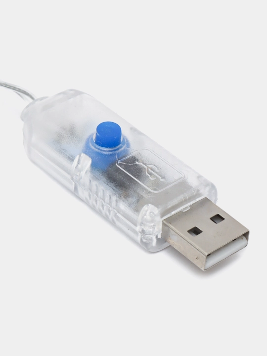 Rose" parda gulchambar, USB masofadan boshqarish pulti bilan 3 * 3