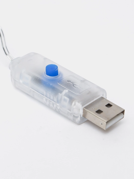 Rose" parda gulchambar, USB masofadan boshqarish pulti bilan 3 * 3