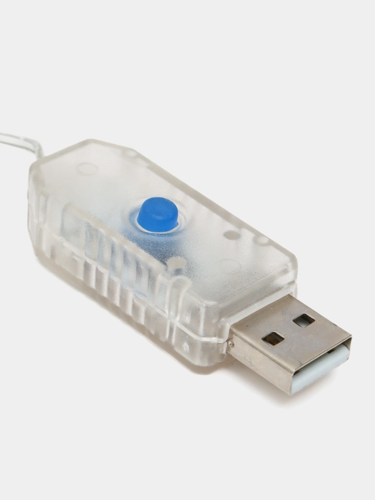 Rose" parda gulchambar, USB masofadan boshqarish pulti bilan 3 * 3
