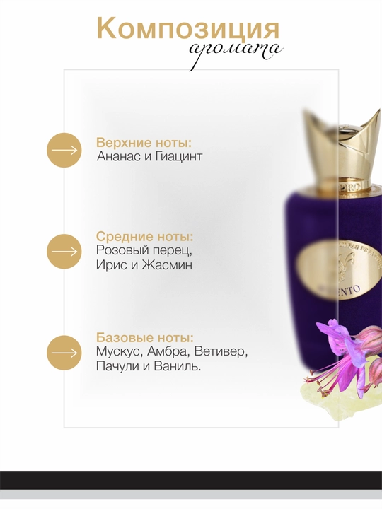 Духи унисекс Datum Parfume Accento с ананасом, жасмином, ирисом и мускусом